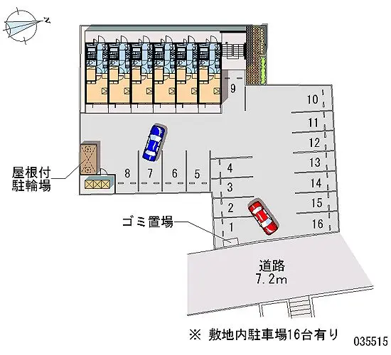 岡山市北区旭本町 月極駐車場